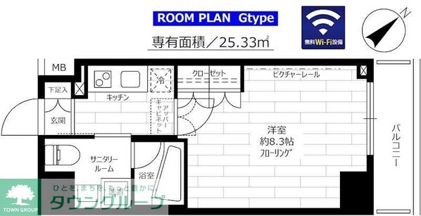 ステージグランデ蒲田アジールコートの物件間取画像